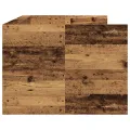Lit de jour avec tiroirs Bois vieilli Bois d'ingénierie 90 x 190 cm
