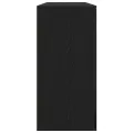 Sideboards 2 pcs Noir Chêne 79x38x80 cm Bois d'ingénierie