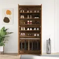 Cabinet à Chaussures Bois Ancien 80x39x180 cm Bois d'Ingénierie
