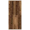 Cabinet à Chaussures Bois Ancien 80x39x180 cm Bois d'Ingénierie