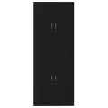 Armoires  2 pcs Chêne Noir 69,5x34x180 cm Bois d'ingénierie