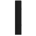 Armoires  2 pcs Chêne Noir 69,5x34x180 cm Bois d'ingénierie