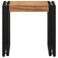 Table basse  40x50x38 cm en bois massif d'acacia