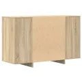 Buffet en chêne Sonoma 120x41x75 cm en bois d'ingénierie