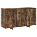Buffet en Chêne Fumé Chêne Fumé Bois 135 x 41 x 75 cm Rangement