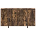 Buffet en Chêne Fumé Chêne Fumé Bois 135 x 41 x 75 cm Rangement