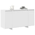 buffet blanc Blanc Bois 135 x 41 x 75 cm Buffet blanc