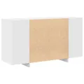 buffet blanc Blanc Bois 135 x 41 x 75 cm Buffet blanc