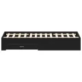 Cadre de lit  avec tiroirs Chêne noir 180x200 cm Bois reconstitué