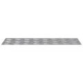 Plaques en Aluminium en Damier 2 pcs Antidérapants 60x20 cm