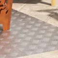 VidaXL Plaques en alu à damier 4 pcs Antidérapantes 70x50 cm