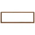 Étagères murales  2 pcs Bois ancien 80x15x26 cm en bois d'ingénierie