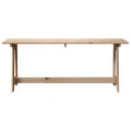 Banc extérieur  119x35x47 cm en bois de pin massif