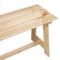 Banc extérieur  119x35x47 cm en bois de pin massif