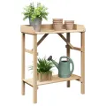 Table de rempotage de jardin  75x40x90 cm en bois de pin massif