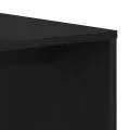 Tableaux de salon  Noir Chêne 100x48x40 cm en bois reconstitué