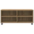 Meuble TV  en chêne artisan 90x35x35 cm en bois d'ingénierie