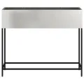 Jardinier surélevé  100x26x82 cm en Acier Inoxydable