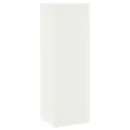 Supports de Plantes Pillar 2 pcs Blanc 24x24x75 cm Acier