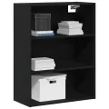 Armoire murale suspendue Chêne Noir 69,5 x 32,5 x 90 cm