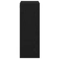 Armoire murale suspendue Chêne Noir 69,5 x 32,5 x 90 cm