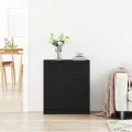 Buffet en chêne noir  60x30x70 cm en bois d'ingénierie