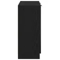 Buffet en chêne noir  60x30x70 cm en bois d'ingénierie