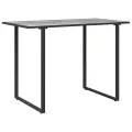 Table de Jardin Grise 100x55x70 cm DPC et Acier