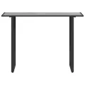 Table de Jardin Grise 100x55x70 cm DPC et Acier