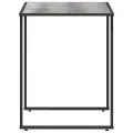 Table de Jardin Grise 100x55x70 cm DPC et Acier