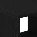 Table basse  en chêne noir 90x49x45 cm en bois d'ingénierie
