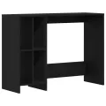 Bureau  Noir Chêne 102,5x35x75 cm en bois d'ingénierie