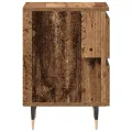 Armoires de chevet  2 pcs Bois ancien 40x35x50 cm Bois reconstitué