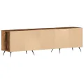 Buffet TV en bois vieilli 150x30x44,5 cm en bois d'ingénierie