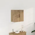 Meuble mural  En chêne artisanal 60x31,5x60 cm En bois d'ingénierie