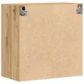 Meuble mural  En chêne artisanal 60x31,5x60 cm En bois d'ingénierie