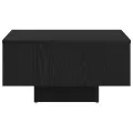 Table basse  en chêne noir 60x60x31,5 cm en bois aggloméré