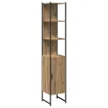 Cabinet de salle de bain  Chêne Artisan 33x33x185,5 cm Bois d'ingénierie