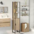 Meuble de salle de bain  Chêne Sonoma 33x33x185,5 cm Bois d'ingénierie