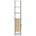 Meuble de salle de bain  Chêne Sonoma 33x33x185,5 cm Bois d'ingénierie