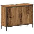 Ensemble de meubles de salle de bain 4 pièces Bois ancien Bois récupéré
