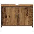 Ensemble de meubles de salle de bain 4 pièces Bois ancien Bois récupéré