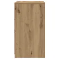 Buffets avec éclairage LED 2 pcs Chêne artisanal 41x37x67 cm