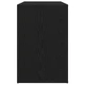 Bureau  en chêne noir 100x49x75 cm en bois d'ingénierie