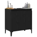 Meuble Sous-Evier  Chêne Noir 58x33x60 cm Bois d'Ingénierie