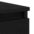 Meuble Sous-Evier  Chêne Noir 58x33x60 cm Bois d'Ingénierie