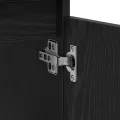 Meuble Sous-Evier  Chêne Noir 58x33x60 cm Bois d'Ingénierie