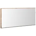 Meuble de salle de bain  avec miroir et lumière LED en vieux bois 80x37 cm