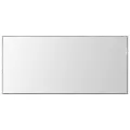 Meuble de salle de bain avec miroir et lumière LED Gris Sonoma 80x37 cm