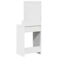Table de maquillage  avec lumières LED blanches 50x41x135 cm